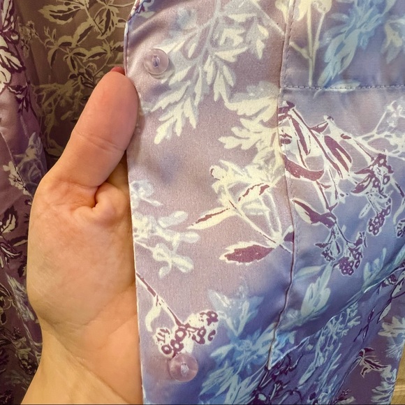 ZARA Silky Button Down Short Sleeve Shirt - Picture 6 of 8